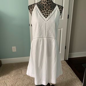 Ann Taylor LOFT White Sundress